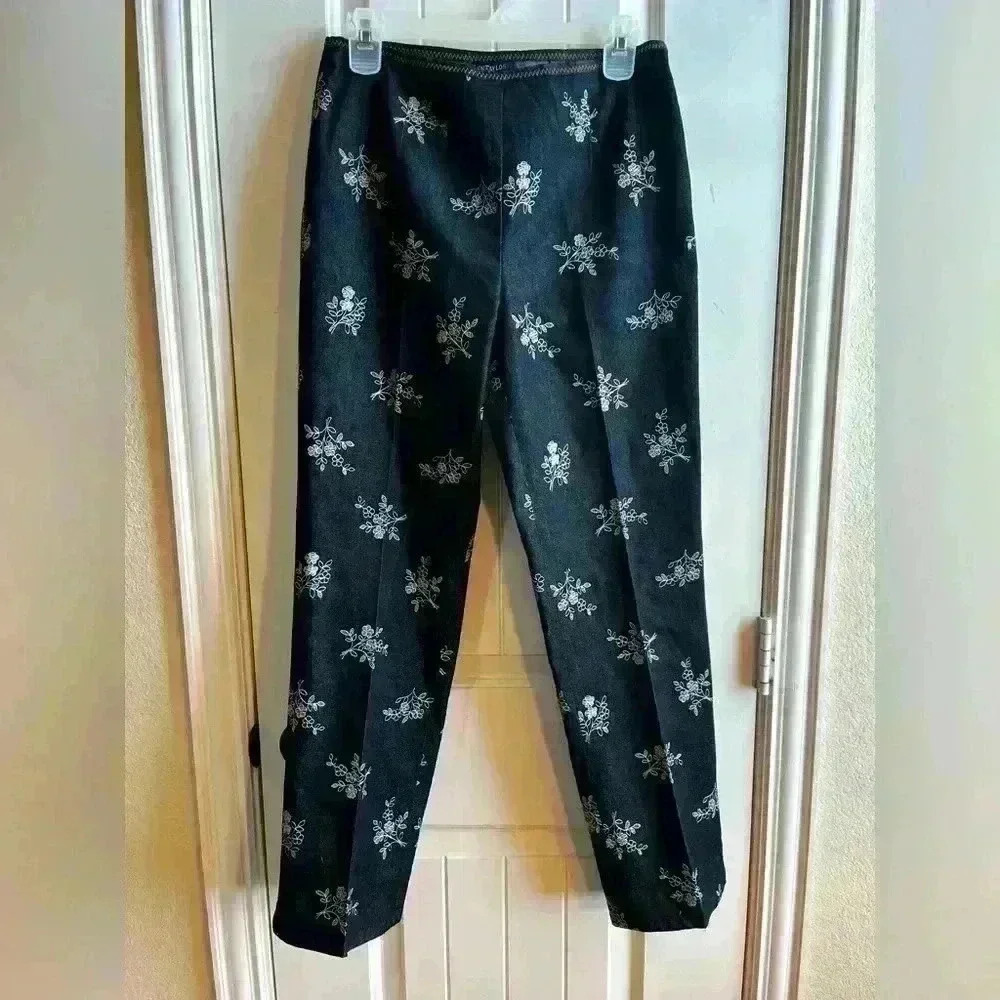 Ann Taylor floral jeans
